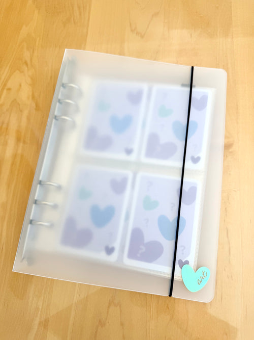 [Heart Art] Collectible Card Starter Binder (A5)