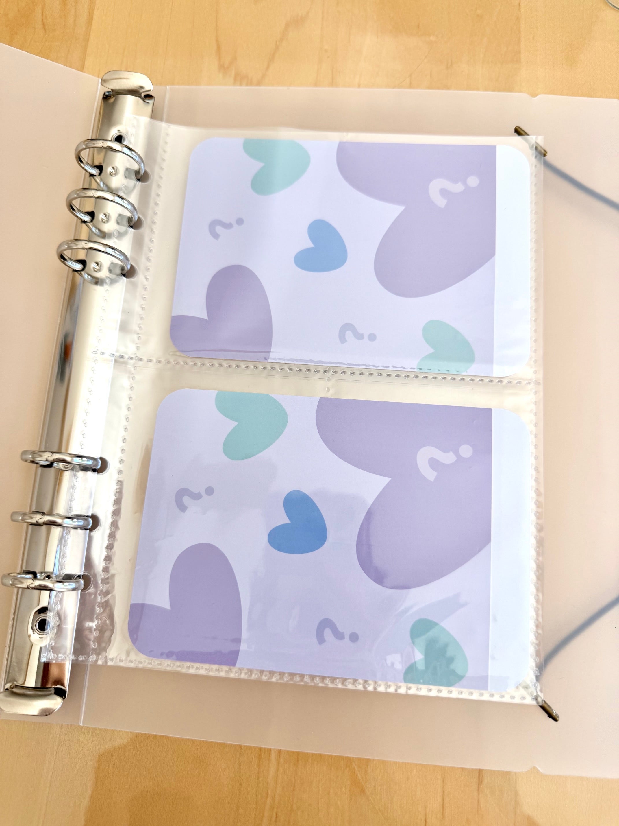 [Heart Art] Collectible Card Starter Binder (A5)