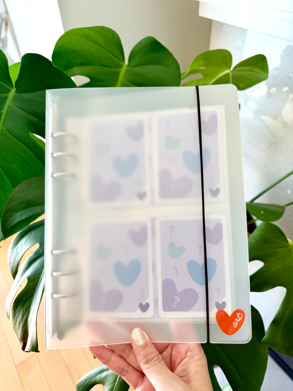 [Heart Art] Collectible Card Starter Binder (A5)