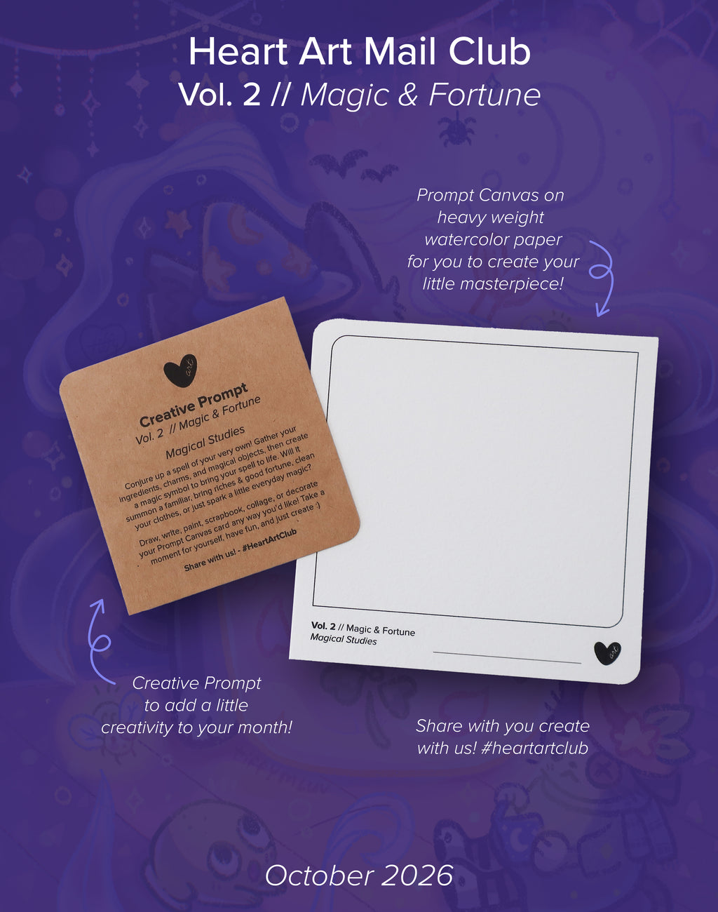 Volume 2 - October 2026 Mail Club - Magic & Fortune